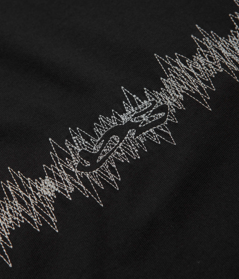 Yardsale Wave T-Shirt in Black