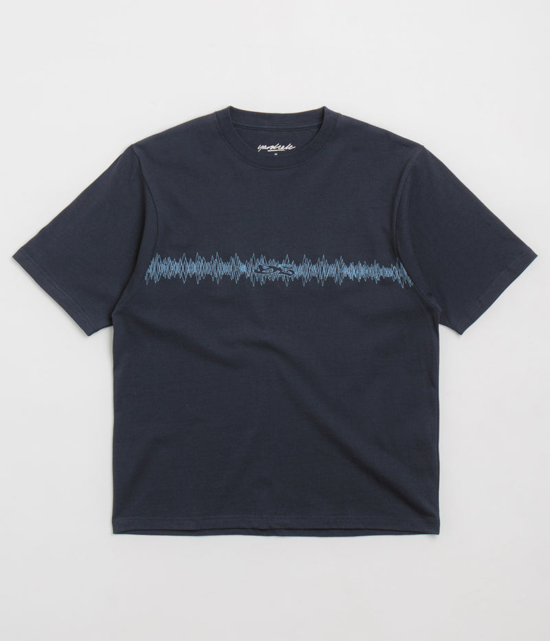 Yardsale Wave T-Shirt in Navy