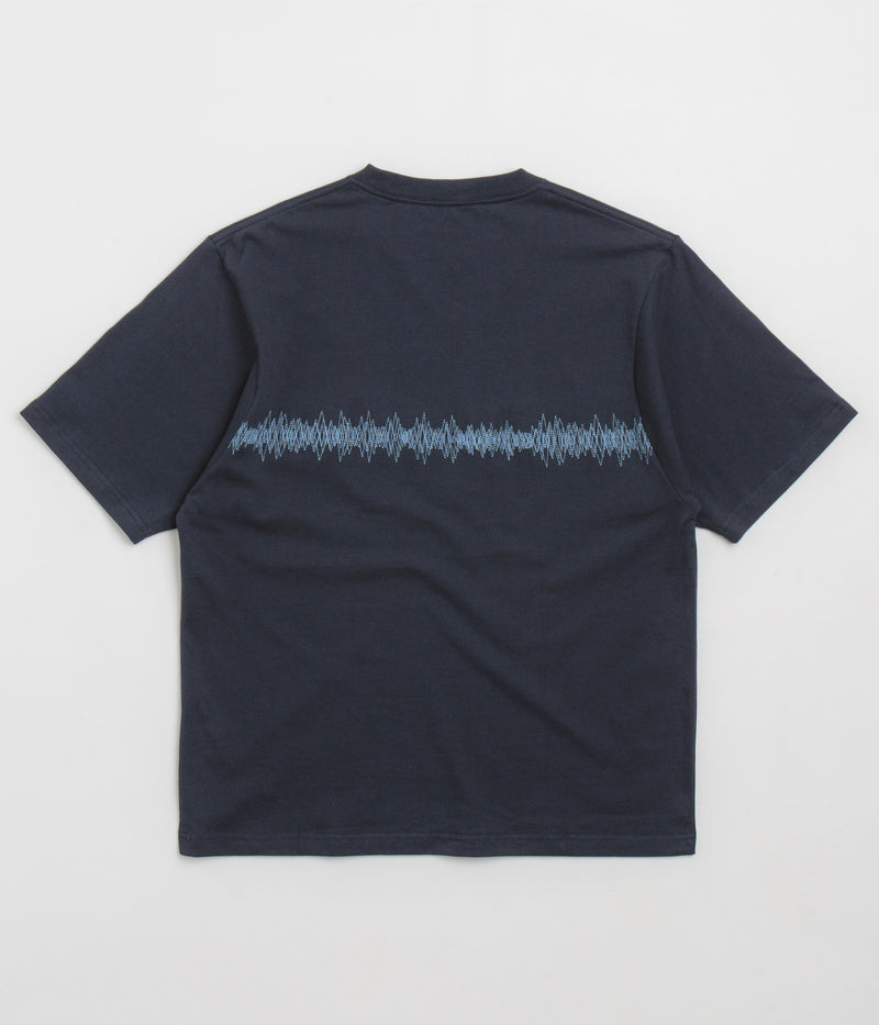 Yardsale Wave T-Shirt in Navy