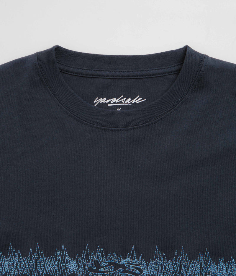 Yardsale Wave T-Shirt in Navy