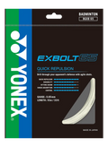Yonex BG Exbolt 65 Badminton String (White)