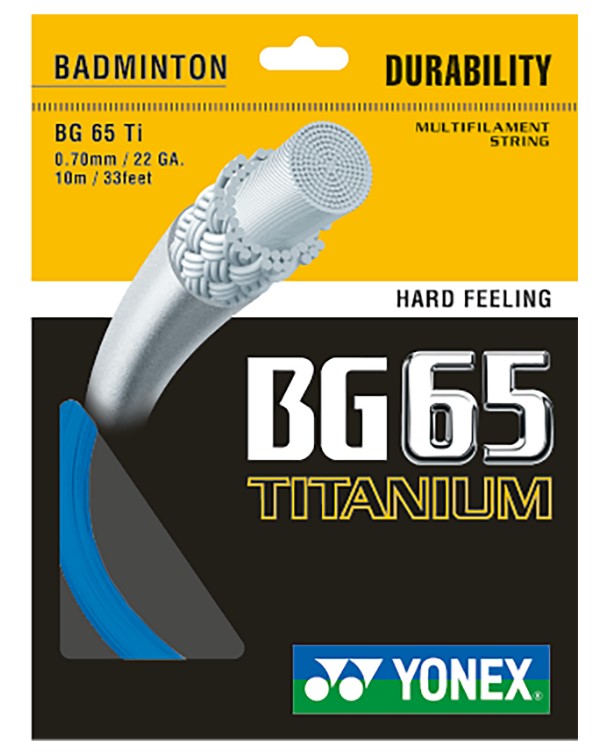 Yonex BG65 TITANIUM Badminton String