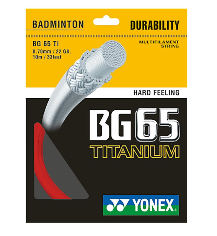 Yonex BG65 TITANIUM Badminton String