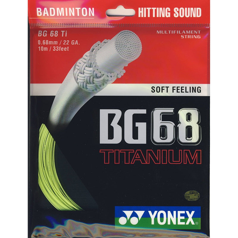 Yonex BG68 TI Badminton String - atr-sports