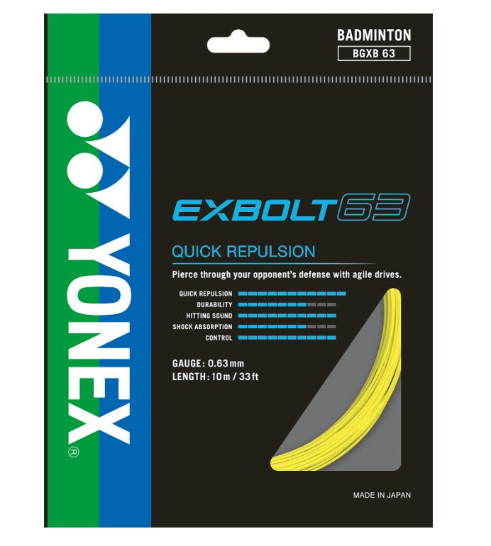 Yonex EXBOLT 63 Badminton String