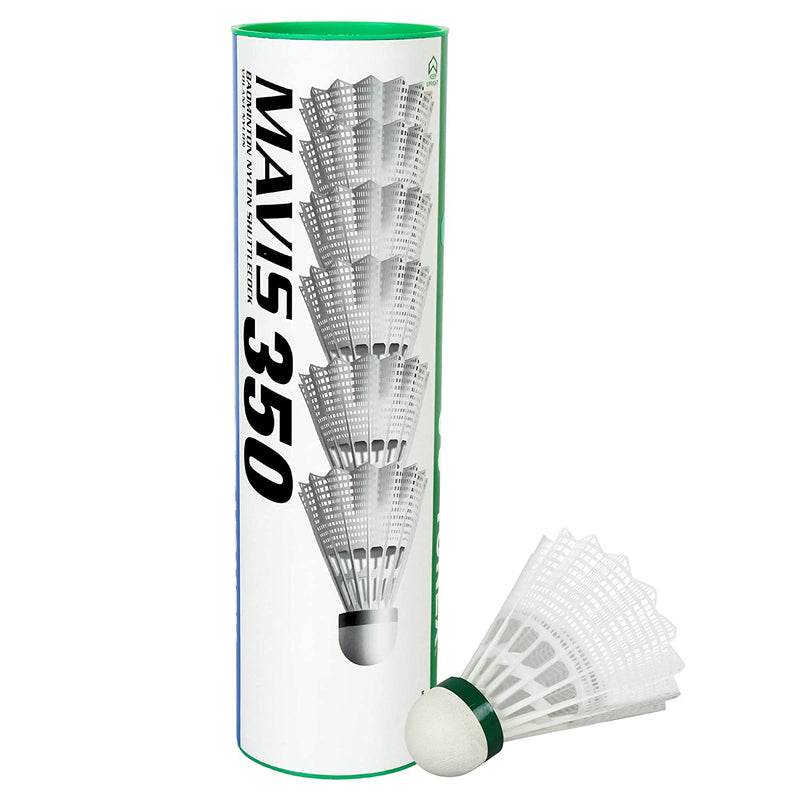 Yonex Mavis 350 Nylon Badminton Shuttlecock (White)