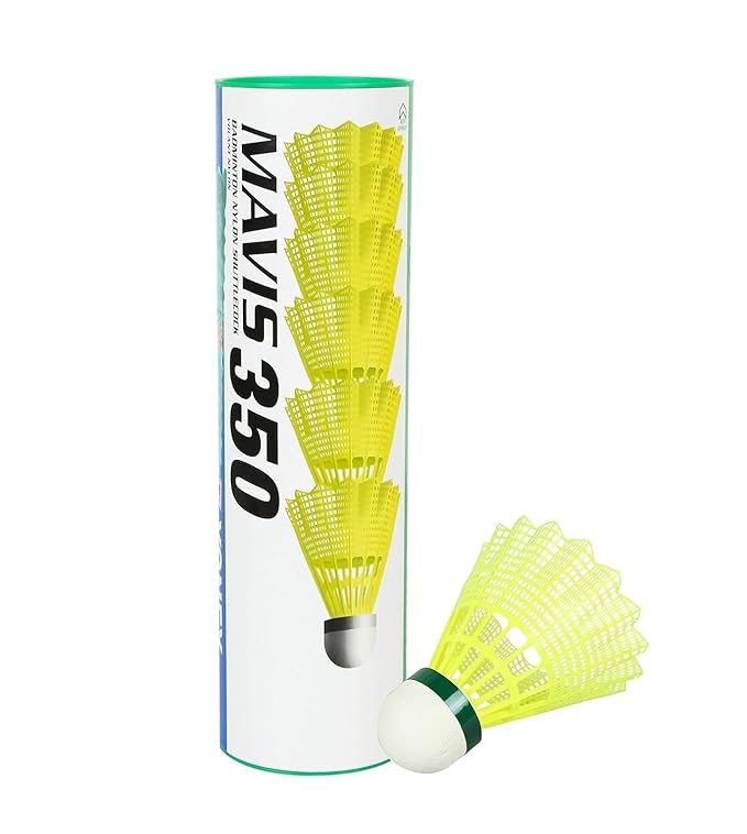 Yonex Mavis 350 Nylon Badminton Shuttlecock (Yellow)