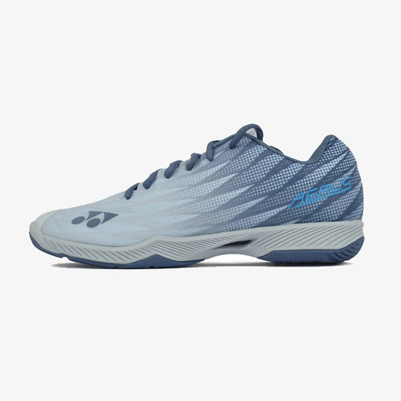 Yonex Men's Aerus Z Badminton Shoe in Blue Gray