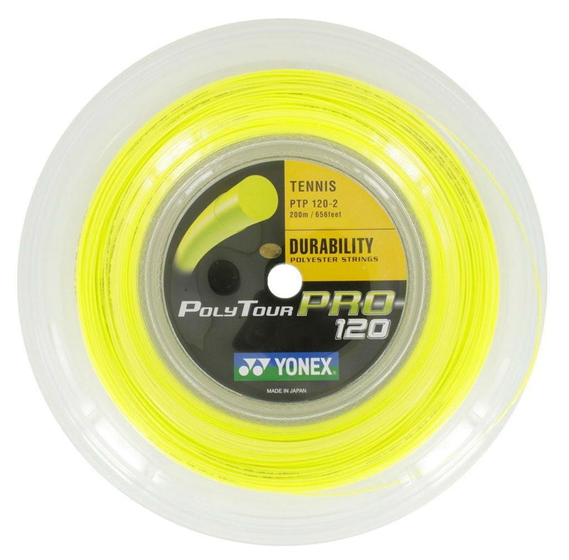 Younex Polytour Pro Tennis String Reel in Yellow - String - Yonex - ATR Sports