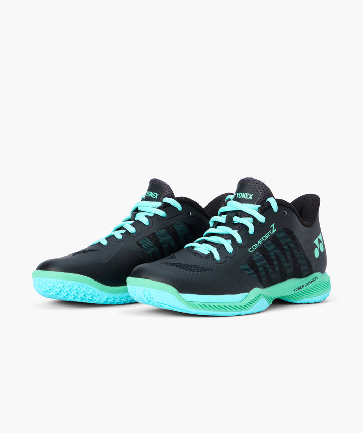 Yonex Power Cushion Comfort Z Tennis Shoes in Black/Mint