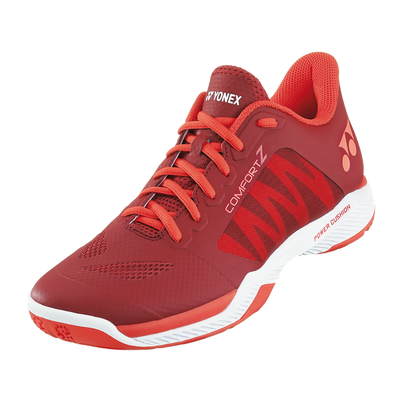 Yonex Power Cushion Comfort Z3 Tennis Shoes in Dark Red