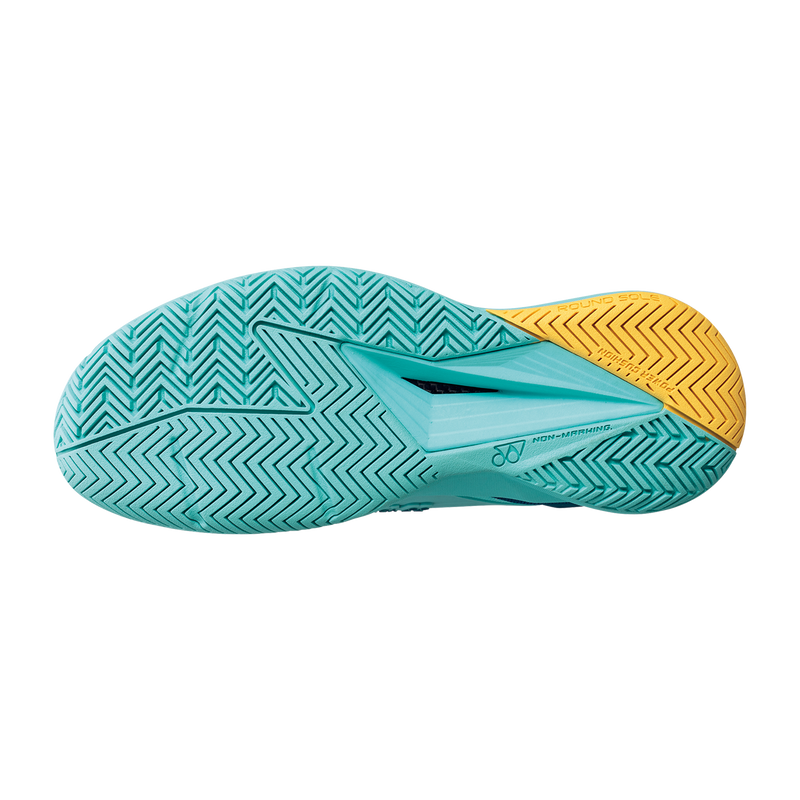 Yonex Women's Power Cushion Eclipsion 5 Tennis Shoes in Cyan