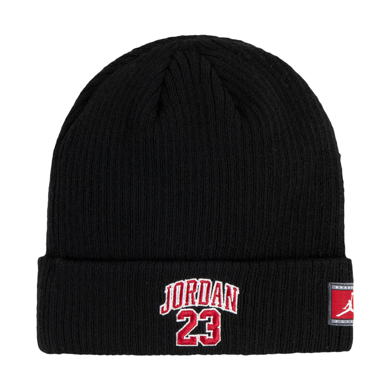 Black beanie with JORDAN 23 graphic