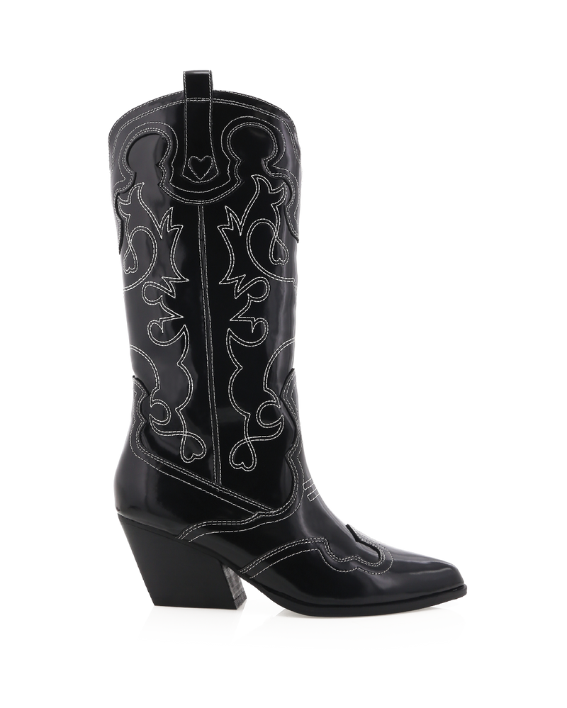 ZAINE - BLACK SHINE-Boots-Billini-BILLINI USA