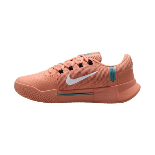 Zoom GP Challenge 1 Men's Hard Court Tennis Shoes in Apricot Agate/White-Obsidian-Denim Turq